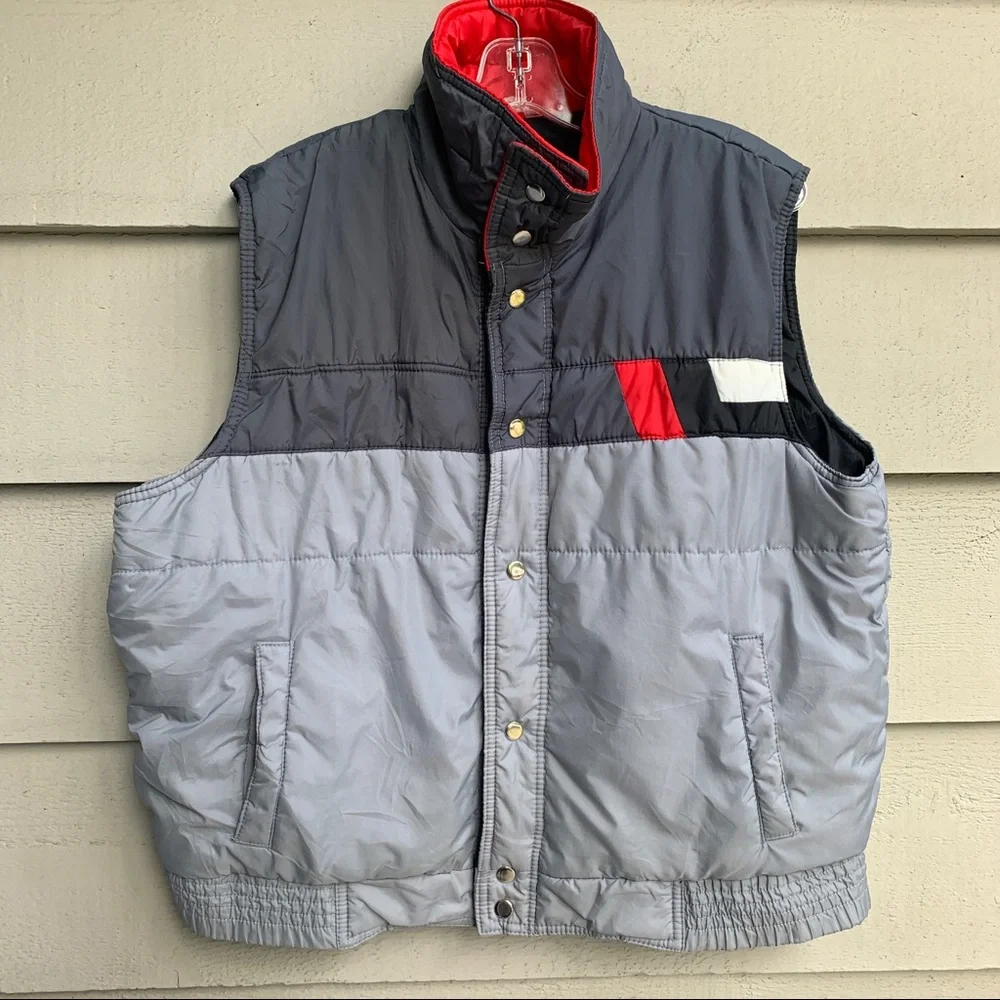 Vintage 80s Aventura Puffer Vest Size XL